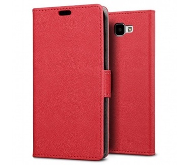 qMust Huawei Y5 II Wallet Case - TPU frame - Red