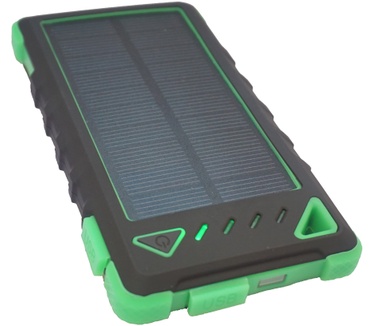 SunChargers.eu Smart 8.000mAh Solar Powerbank Groen