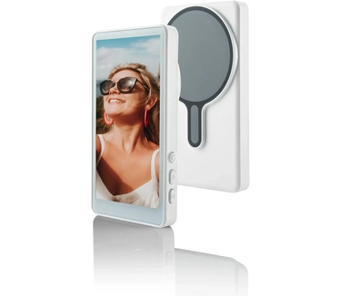 Mojogear VS2 Selfie Vlog Monitor voor iPhone en Android - Wit