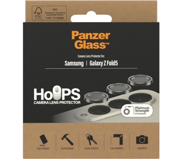 PanzerGlass Samsung Galaxy Hoops for new Z Fold4 2023 Black (Galaxy Z Fold5)