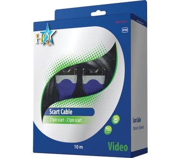 HQ Products 10m SCART M/M