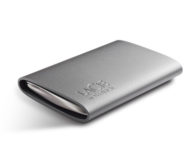 LaCie Starck Mobile Hard Drive 320GB Zilver