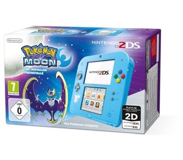 Nintendo 2DS Console Special Edition + Pokemon Moon