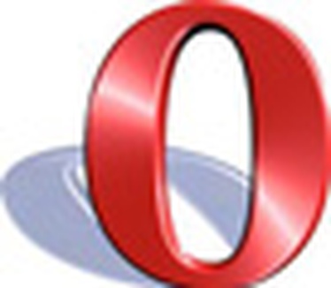 Opera logo, alleen de 'O' met schaduw (60 pix)