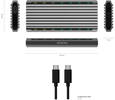 AISENS ASM2-RGB011GR