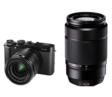Fujifilm FinePix X-M1 + Fujinon XC 16-50mm F3.5-5.6 OIS + Fujinon XC 50-230mm F4.5-6.7 OIS Zwart