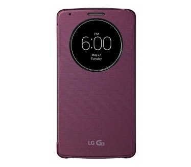LG G3 Quick Circle Cover CCF-345 - Red