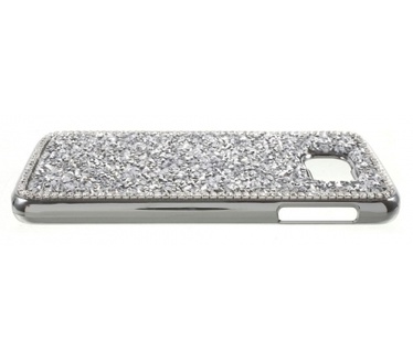 Kees Glamour Hardcover Hoesje Samsung Galaxy S6 - Zilver
