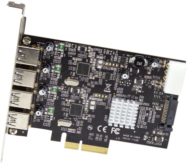 Startech.com 4 poorts USB 3.1 (10Gbps) kaart 4x USB-A met twee onafhankelijke kanalen PCIe