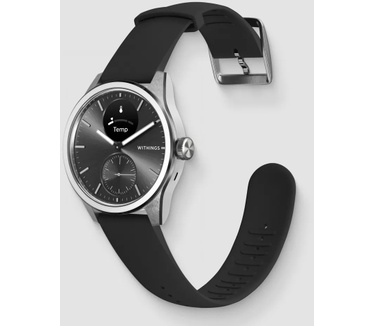 Withings ScanWatch 2 42mm RVS (Zwart)