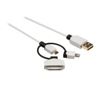 König USB A/Lightning/USB Micro B/Apple 30-pin, 1 m