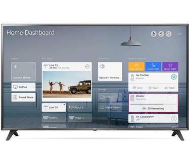 LG 75UN71006LC Zwart