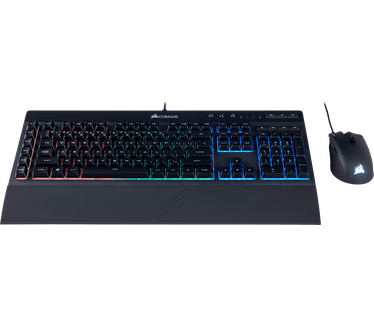 Corsair K55 + HARPOON RGB Keyboard and Mouse Combo