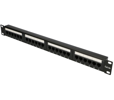 Extralink 24 PORT CAT5E UTP PATCH PANEL