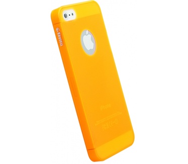 Krusell FrostCover Apple iPhone 5/5S (transparant orange)