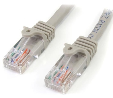 Startech.com Cat5e patch cable with snagless RJ45 connectors ? 10 ft, gray