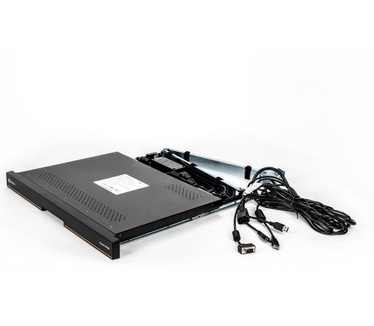 Emerson 19" LCD Console, USB KB, 2USB PASS-US INTL ENG