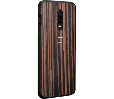 OnePlus 6T Bumper Case Ebony Wood  Bruin