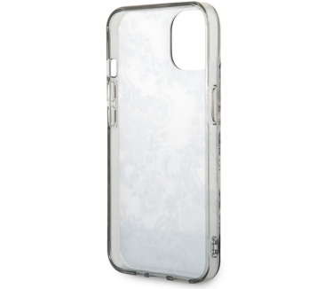 Guess Toile de Jouy Back Case Apple iPhone 14 Plus (6.7") - Grijs Grijs