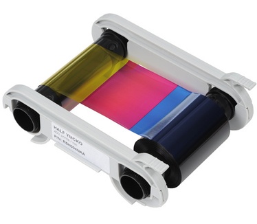 Evolis Half Panel YMCKO ribbon cassette