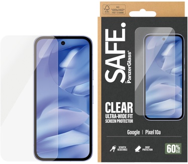 PanzerGlass SAFE. by PanzerGlass® Screen Protector Google Pixel 10a 5G | Ultra-Wide Fit