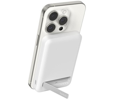 Belkin BoostCharge Pro Magnetic PowerBank 5K Wit