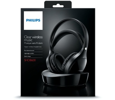 Philips SHD8600UG (Zwart)
