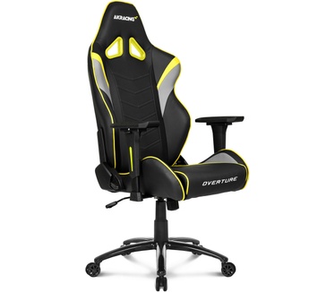 AK Racing Overture Gaming Chair (Zwart/Geel)
