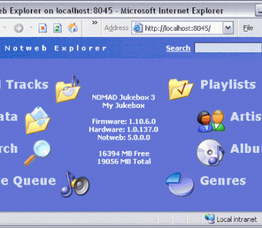 Notmad Explorer webbrowser screenshot (resized)