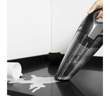 Cecotec Conga Immortal ExtremeSuction Handstofzuiger, 22,2 V, met dierenhand, 22,2 V, krachtig voor vaste stoffen en vloeistoffen, accessoires voor huisdieren, huis en auto, cycloontechnologie, looptijd 25 min.