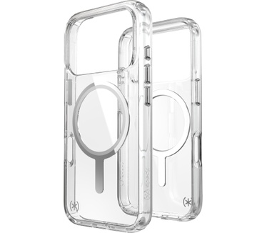 Speck Presidio Perfect Clear + MS Apple iPhone 17 Pro Clear - with Microban