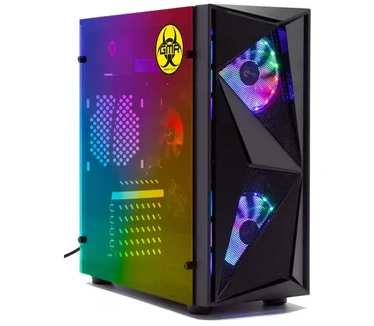 GMR - Ryzen 5 5600G - 500GB M.2 - Vega 7 - GamePC.T1410127 - WiFi (GamePC.T1410127 + 27 Inch Monitor + Toetsenbord + Muis)
