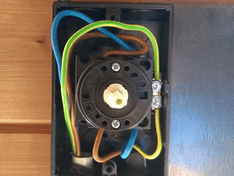 Werkschakerlaar aansluitingen