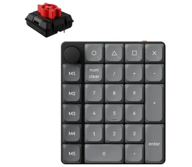 Keychron Key Numpad, HS, RGB backlight Red
