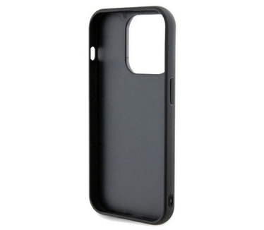 Guess Square Mirror Back Case - iPhone 14 Pro Max (6.7") - Zwart Zwart