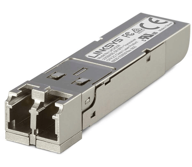 Linksys LACXGSR 10GBASE-SR SFP+-zender/ontvanger voor bedrijven