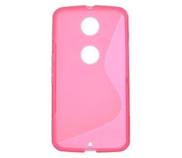 Kees S-line Gel Hoesje Motorola Nexus 6 - Roze