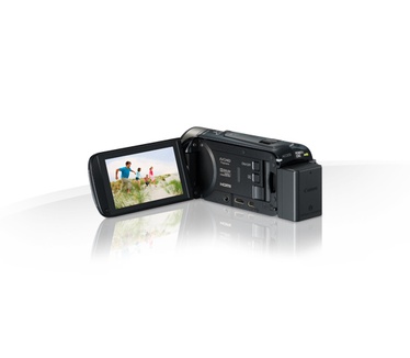Canon Legria HF R506 - Camcorder - High Definition - 3.28 Mpix - 32 x Zwart