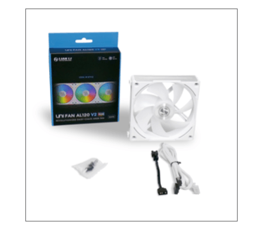 Lian Li UNI FAN AL120 V2, Single pack, Wit, 120mm