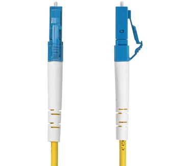 Startech.com 15m LC naar SC (UPC) OS2 Single Mode Simplex Glasvezel Kabel, 9/125µm, Laser Optimized, 40G/100G, Flexibel Buigen, Low Insertion Loss, LSZH Fiber Patchkabel