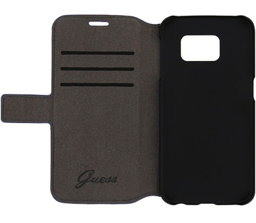 Guess G-Cube Folio Book Case for Samsung Galaxy S6 Edge - Blue