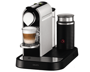 Krups Nespresso Krups Nespresso Citiz XN7102  koffiezetter metallic frosted aluminium