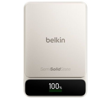 Belkin UltraCharge Pro Power Bank 10K with BoostSolid Cell, Wit