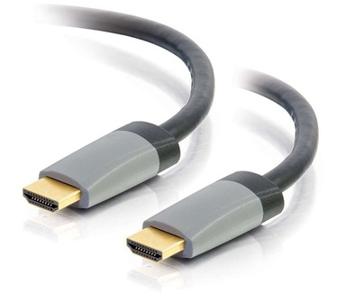 CablesToGo 3 m Select HDMI®-kabel met hoge snelheid en Ethernet 4K 60 Hz - In de wand, CL2-gecertificeerd