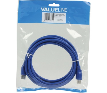 ValueLine 3m, USB 3.0, USB A - A