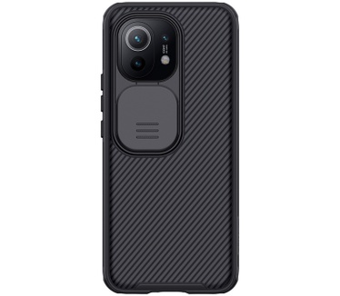 Nillkin CamShield Pro Hard Case voor Xiaomi Mi 11 - Zwart Zwart