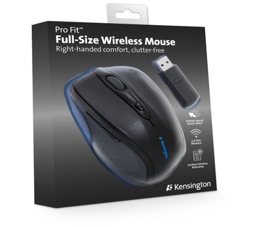 Kensington Pro Fit Draadloze Full-Size Muis