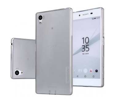 Nillkin Nature TPU Case Sony Xperia Z5 - flexibele hoes - Grey
