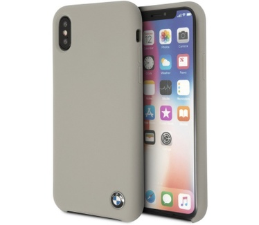 BMW Signature Silicone Case - Apple iPhone X/XS (5.8") - Taupe  Beige