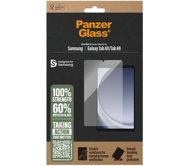 PanzerGlass PanzerGlass® Screen Protector Samsung Galaxy Tab A11 | Tab A9 | Ultra-Wide Fit